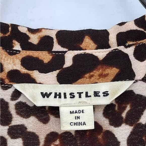 WHISTLE ANIMAL PRINT ESME DRESS SIZE 10 - Picture 11 of 17